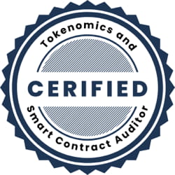 Certified Tokenomics & Smart Contract Auditor