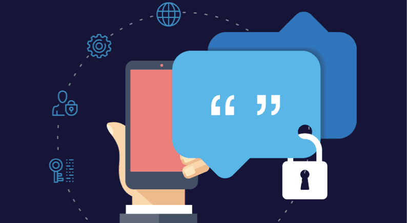 Blockchain Secure Messaging