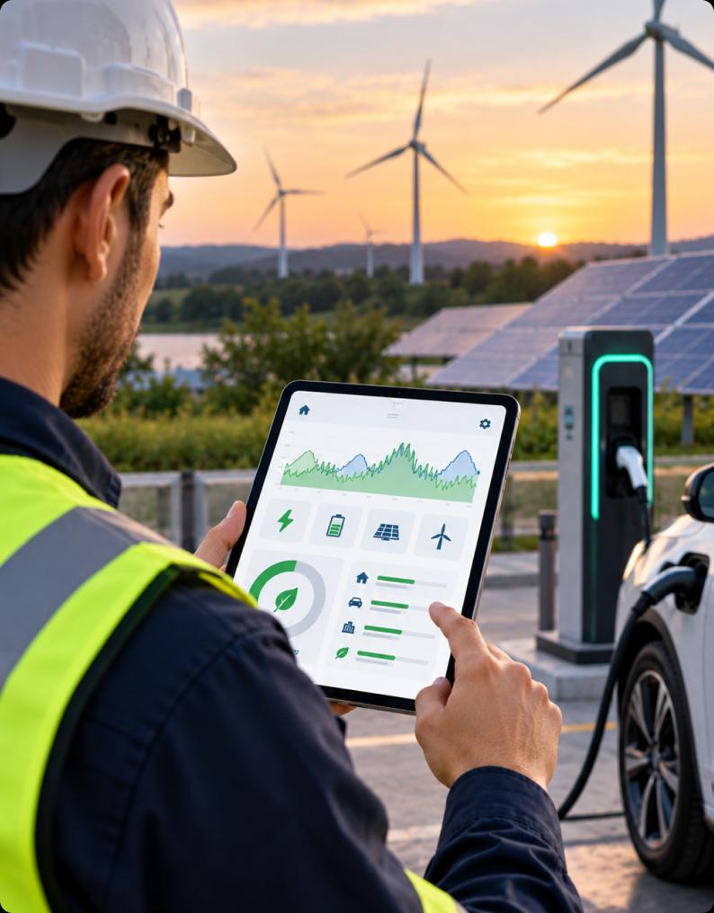 CleanTech & Energy mobile app development