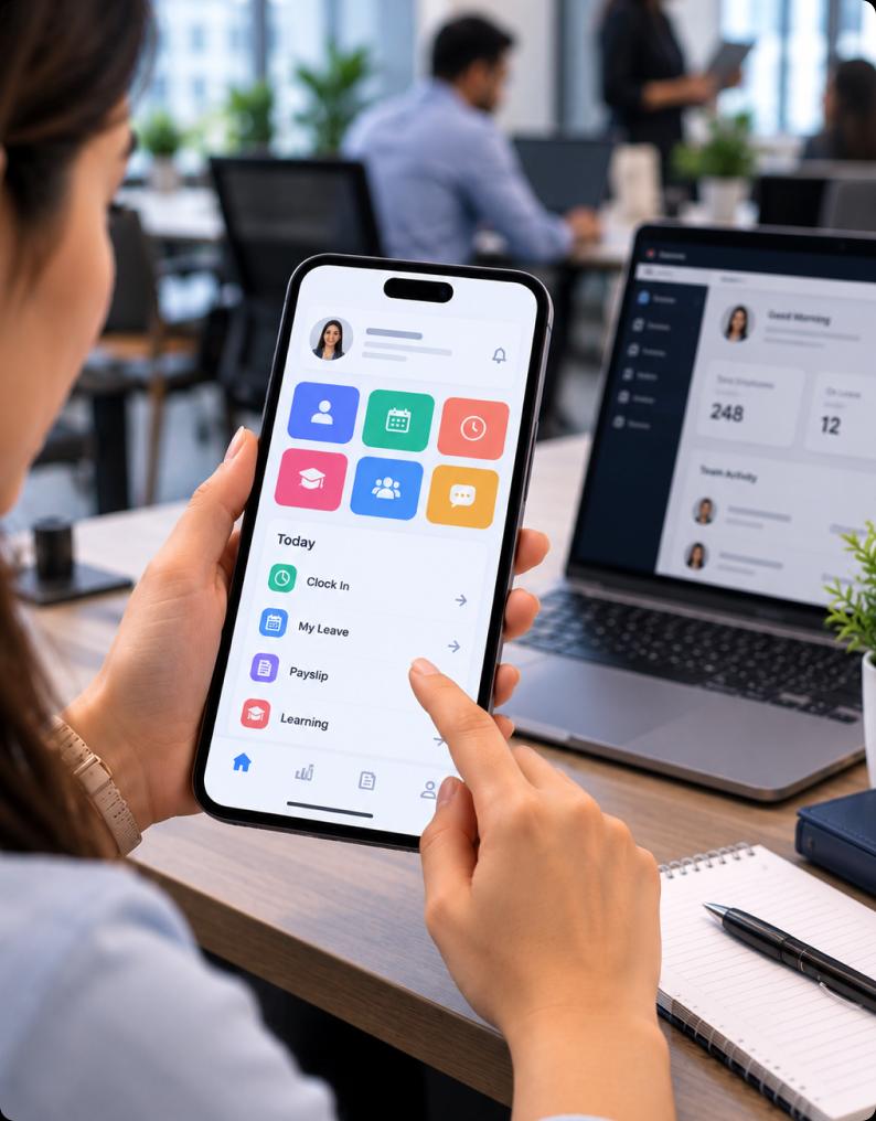 HRTech & Workforce mobile app development