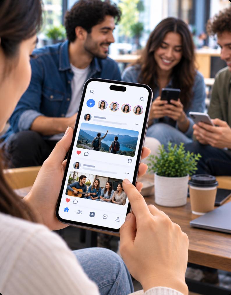 Social & Community mobile app development
