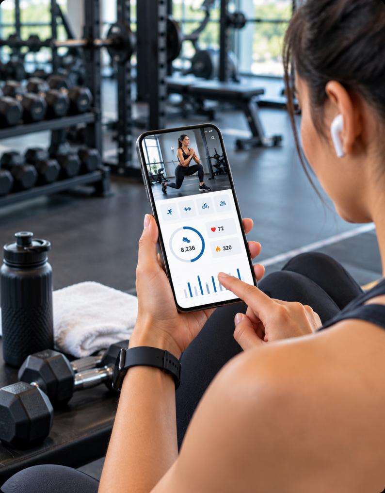 Sports & Fitness mobile app development