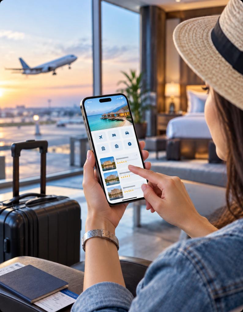 Travel & Hospitality mobile app development