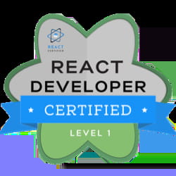 React Native Developer Certification