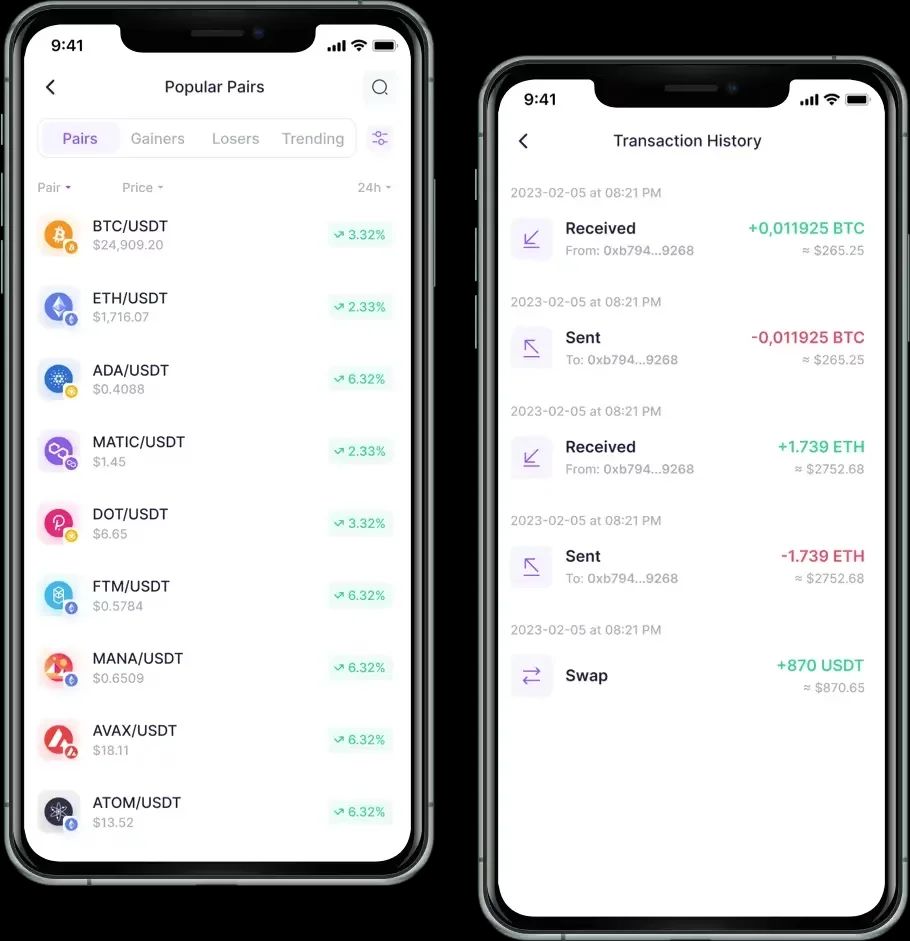 White Label Crypto Wallet — Multi-Chain Branded Wallet iOS Android Web