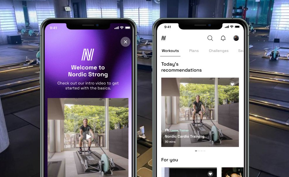 Nordic Strong – A Connected Fitness Platform for Nordic-Inspired Training