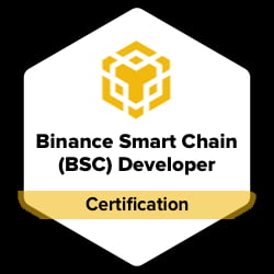 Binance Smart Chain (BSC) Developer Certification