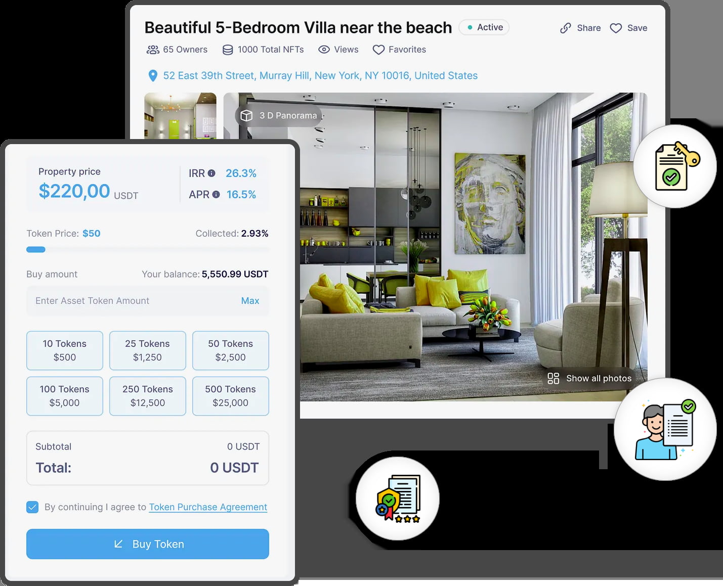 White Label Real Estate Tokenization Solution