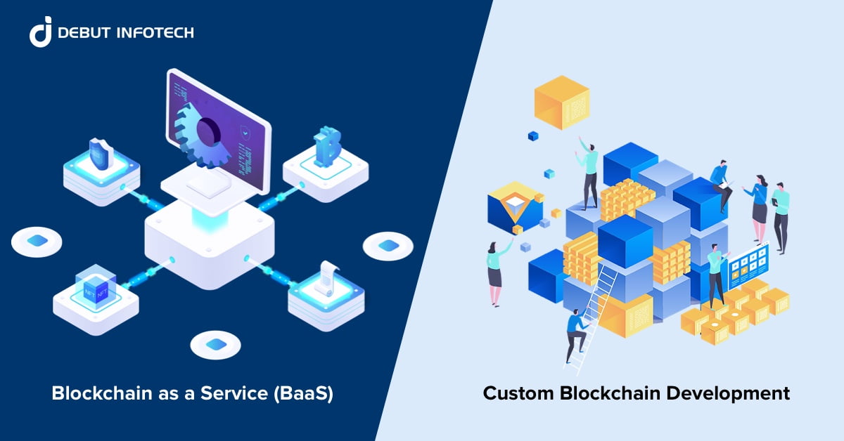 Blockchain as a Service (BaaS) vs Custom Blockchain Development