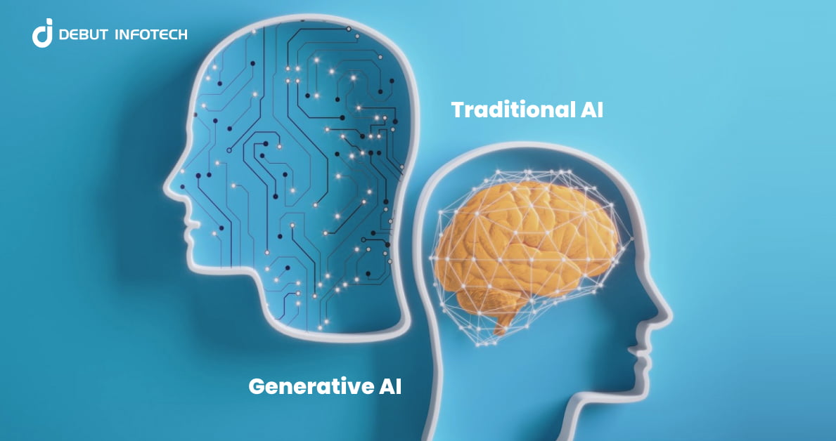 Generative AI vs. Traditional AI : How They Shape Modern Technology
