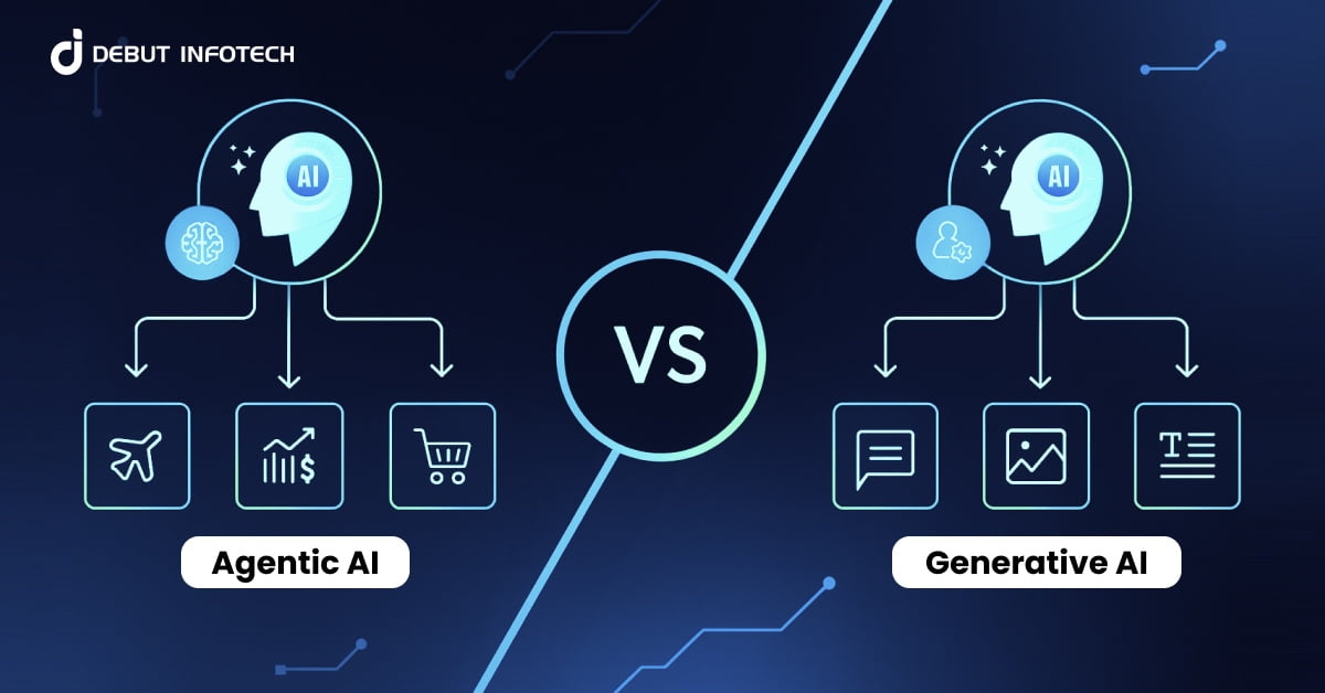 Agentic AI vs. Generative AI: What Sets Them Apart