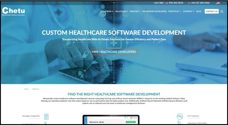 healthcare software development