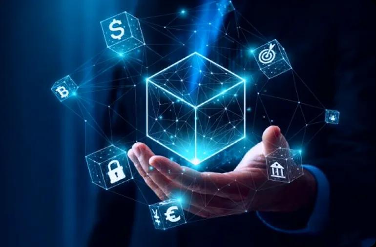 Blockchain Chain Visual