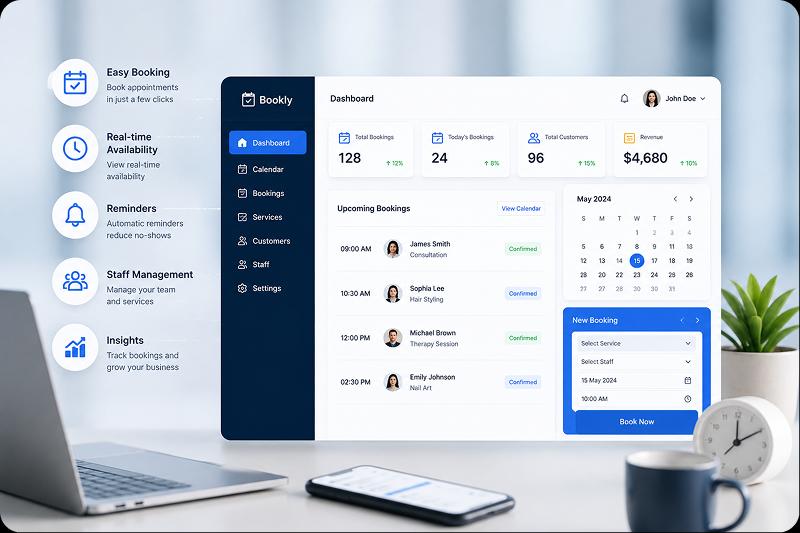 Booking & Scheduling SaaS