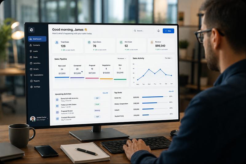 CRM & Sales Automation SaaS
