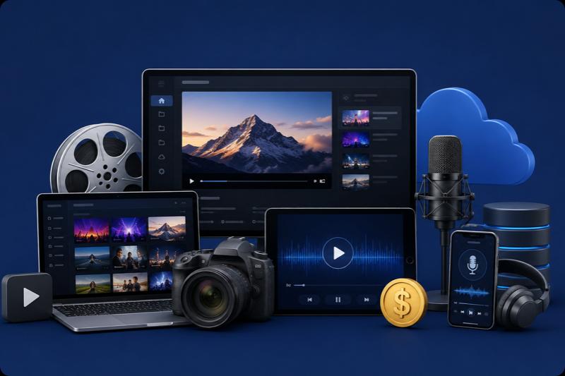 Media & Content SaaS