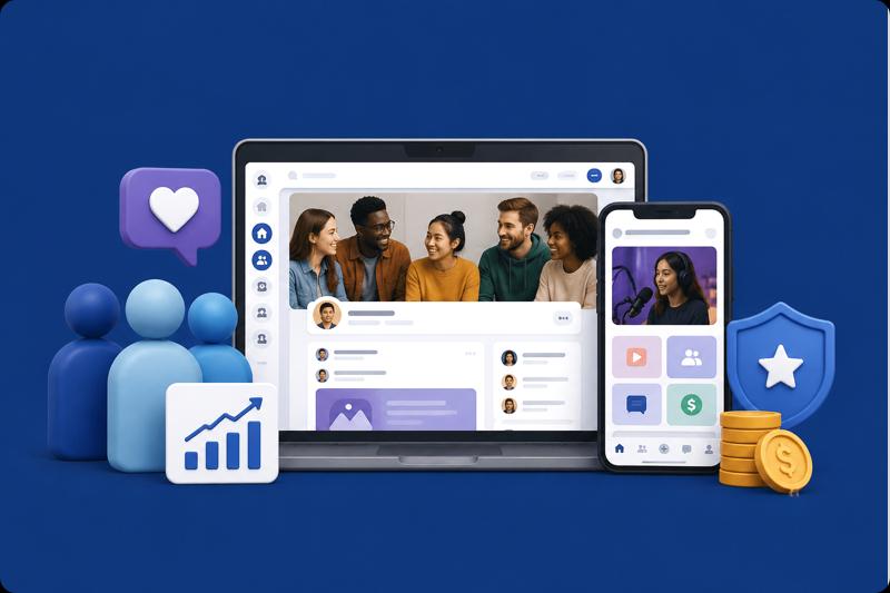 Social & Community SaaS