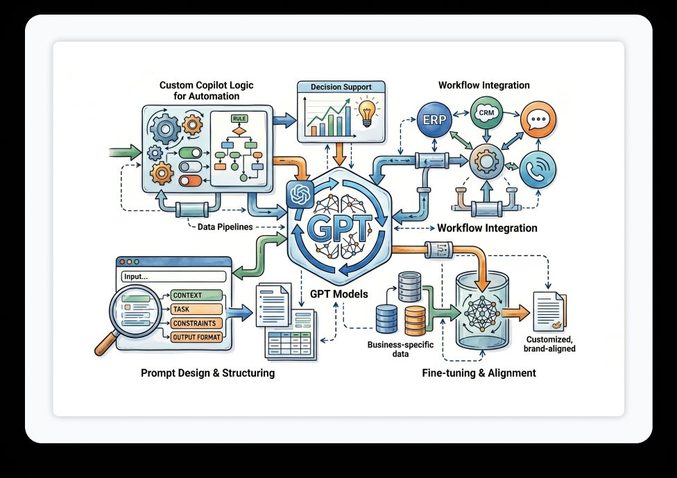 GPT-Based Copilot Development & Integration